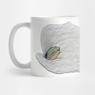 Portrait of a Snow Tree Frog Princess Mug